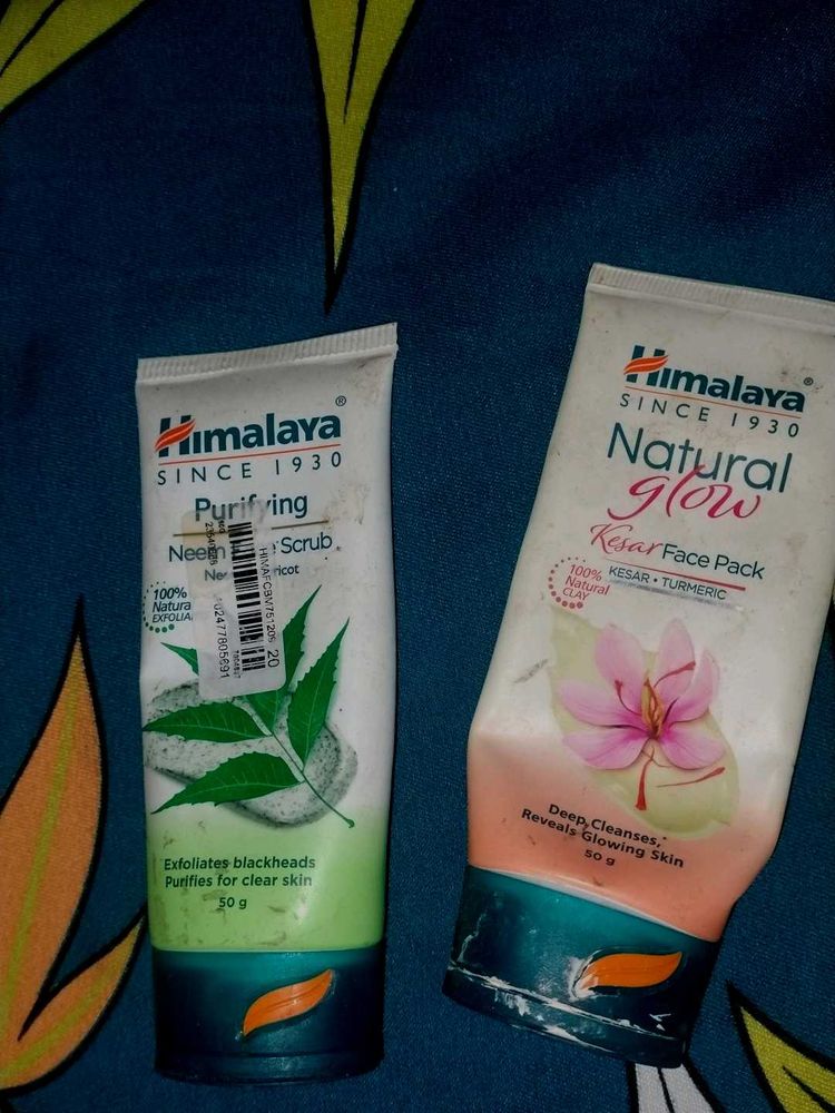 Himalaya Purifying Neem Scrub &amp; Natural Glow Face