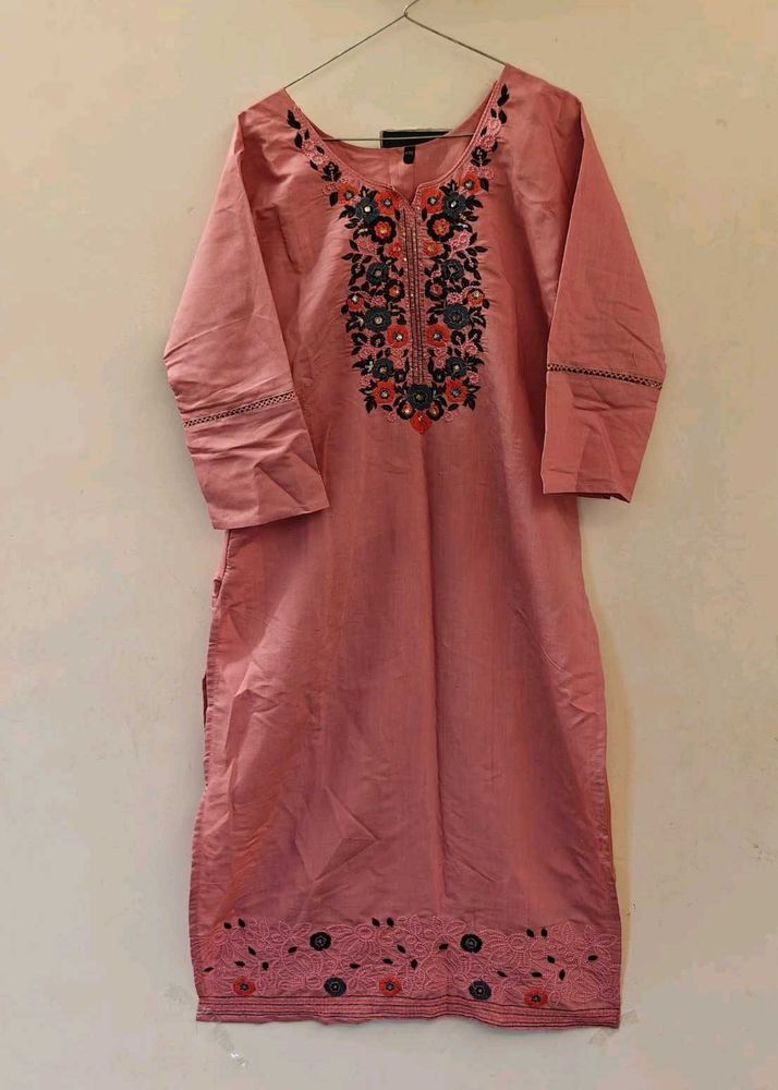 Elegant Pink kurta set