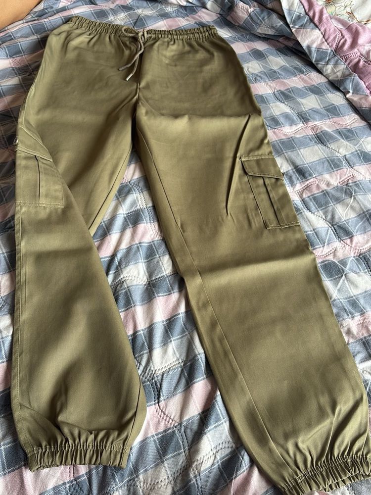 Olive Cargo Pants