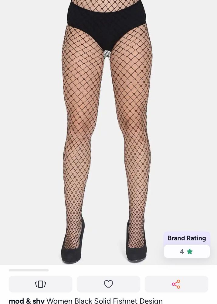 Black Fishnet Stockings