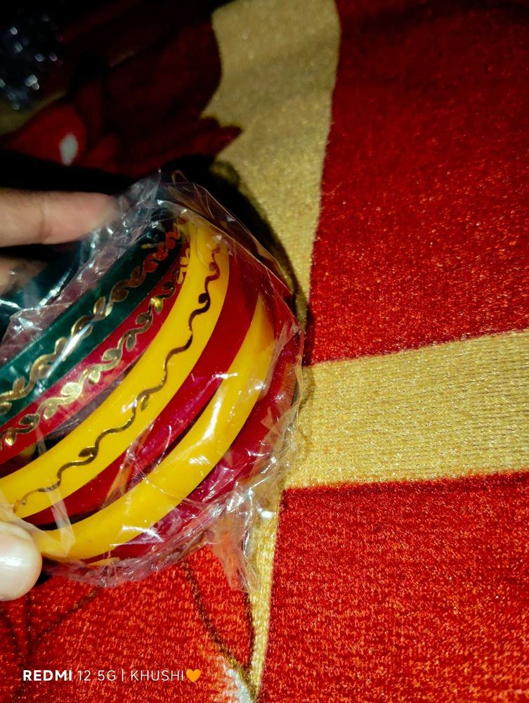 Vibrant Ethnic Bangles Set