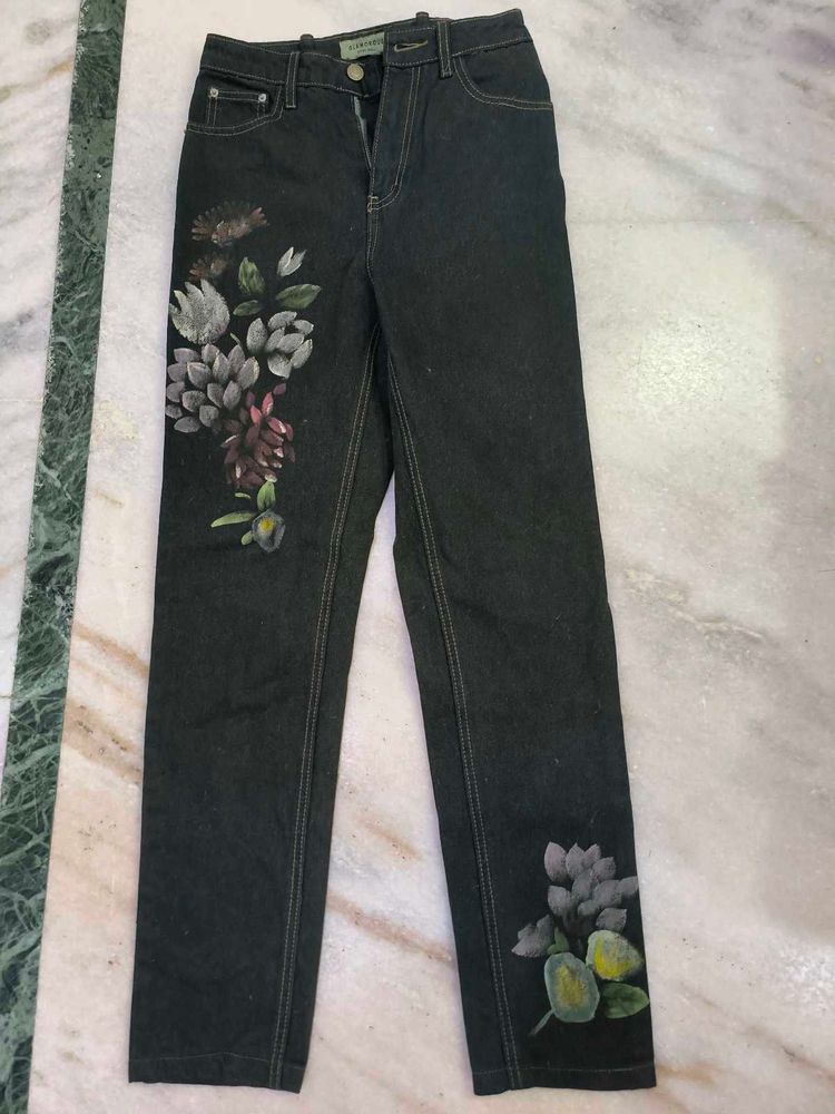 Handpainted Jeans