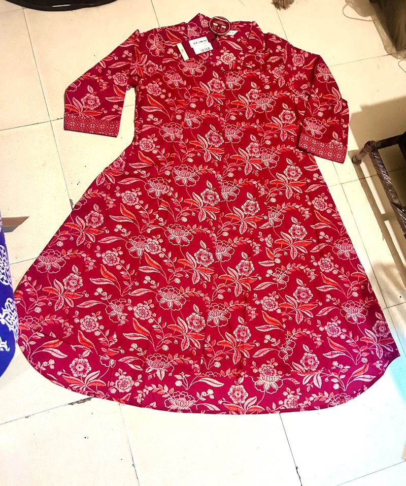 Floral Print Midi Dress