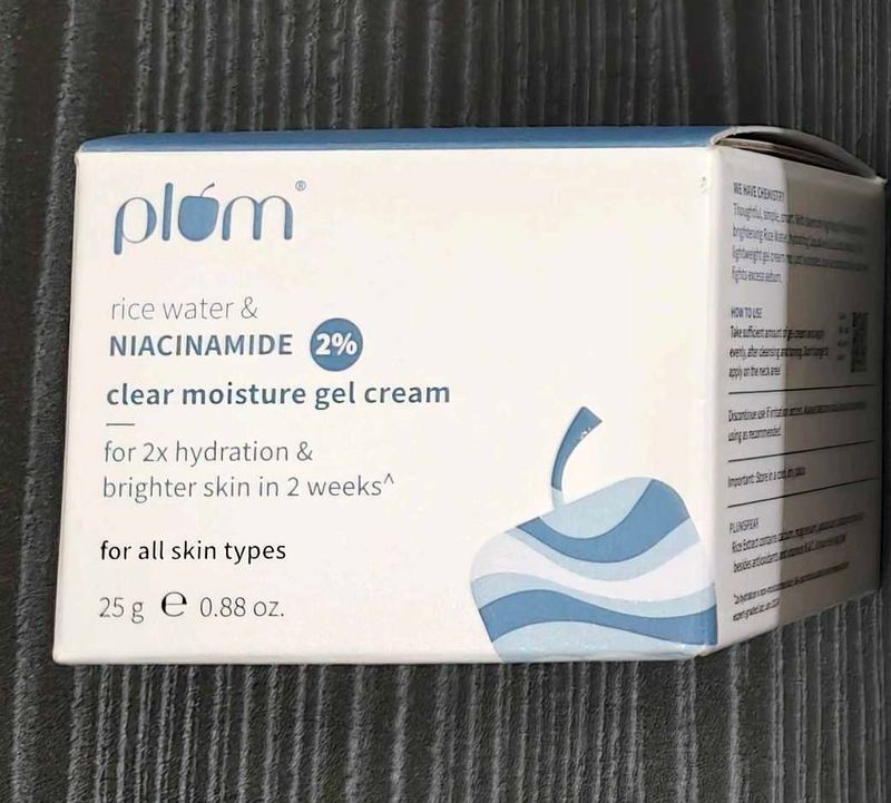 Plum Rice Water &amp; Niacinamide Gel Cream