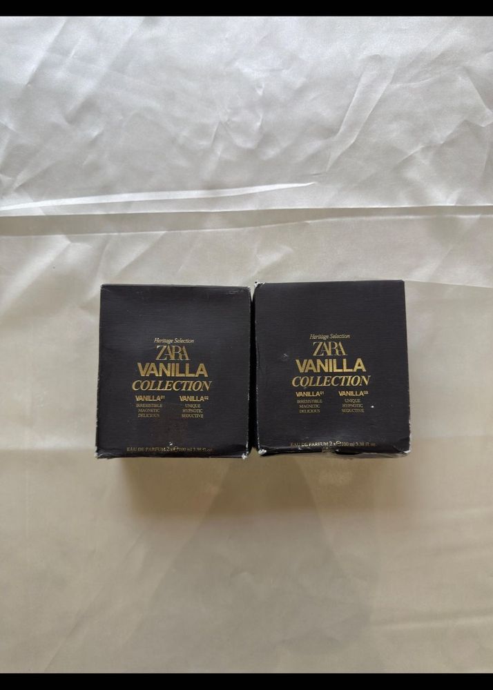 Zara Vanilla Collection Perfume Set