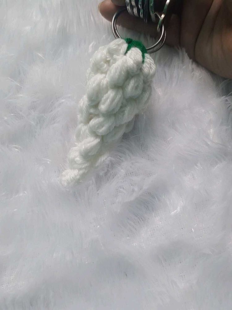 Handmade Crocheted Keychain Charm