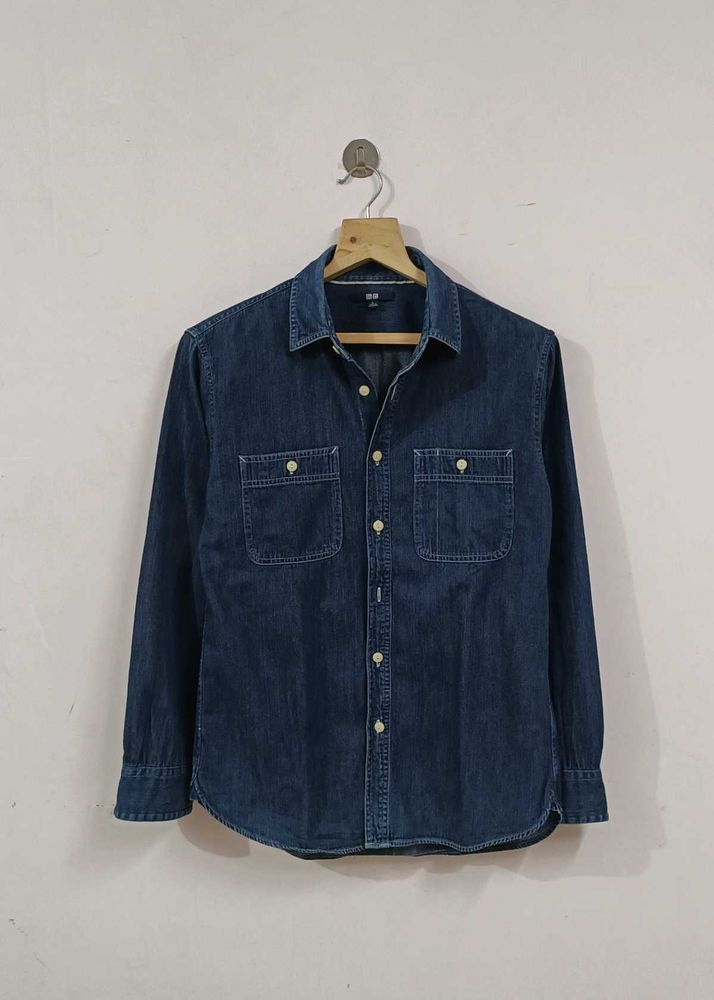 Men's Denim Work Shirt
