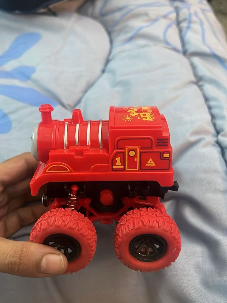 Red Monster Truck Thomas Train Toy