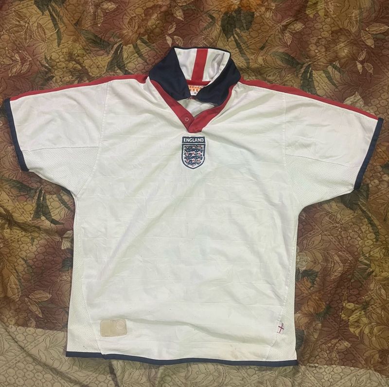 vintage england football jersey