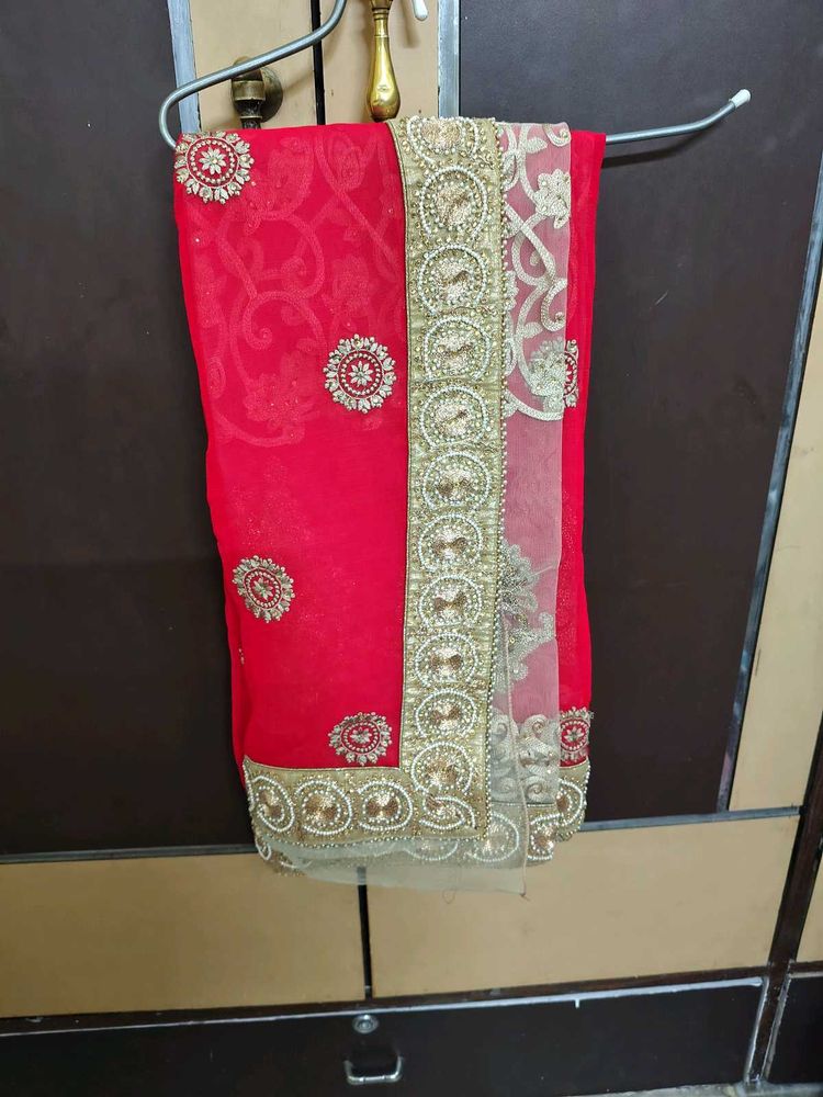 net designer saree