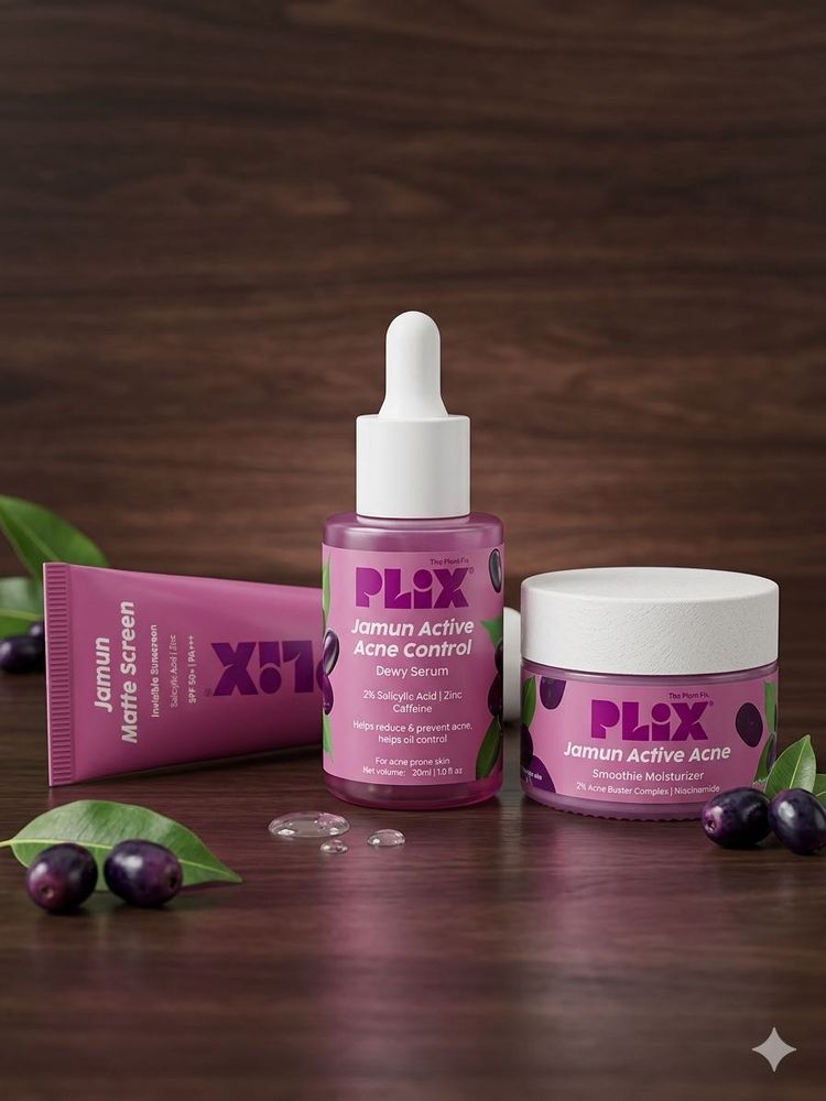 PLIX Jamun Active Acne Control Skincare Set