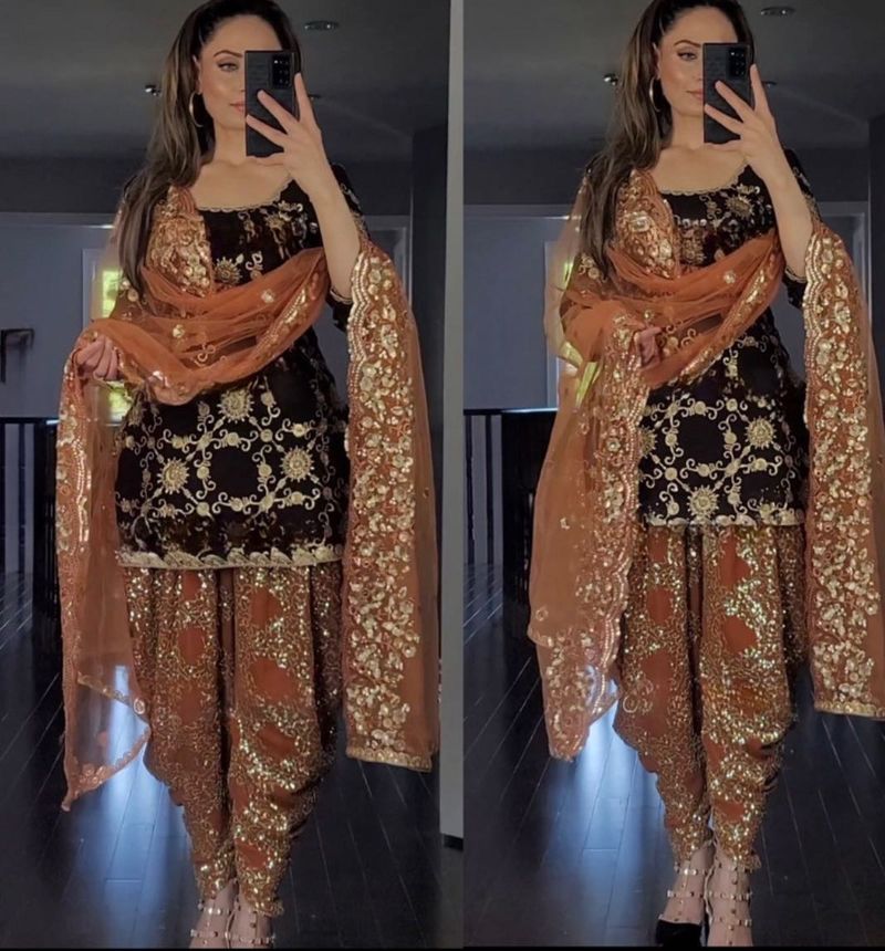 High Demanding Patiala Kurta Set