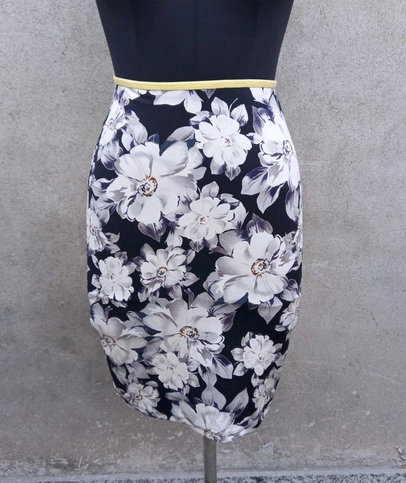 Floral Print Pencil Dress