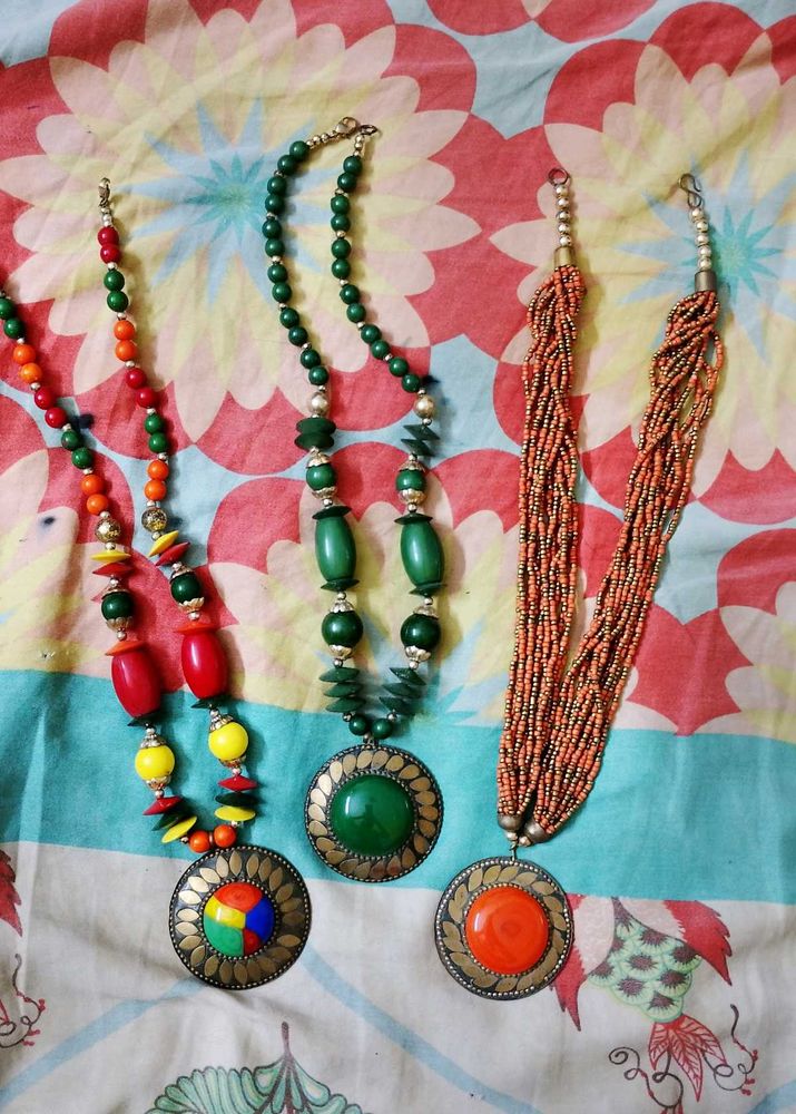 Vintage Y2K Necklace Combo