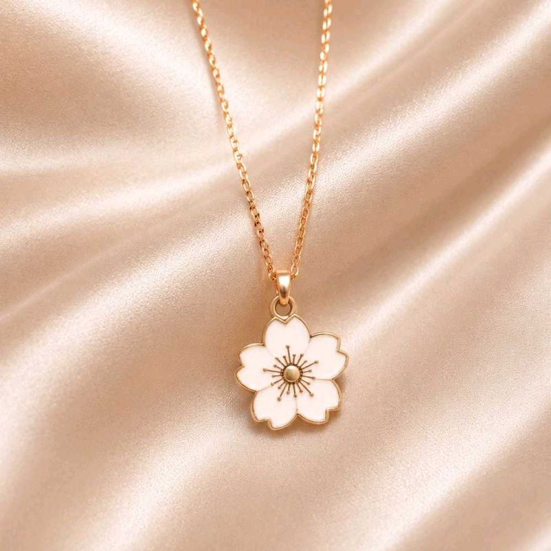 Elegant Cherry Blossom Necklace (Any 1 Pic)