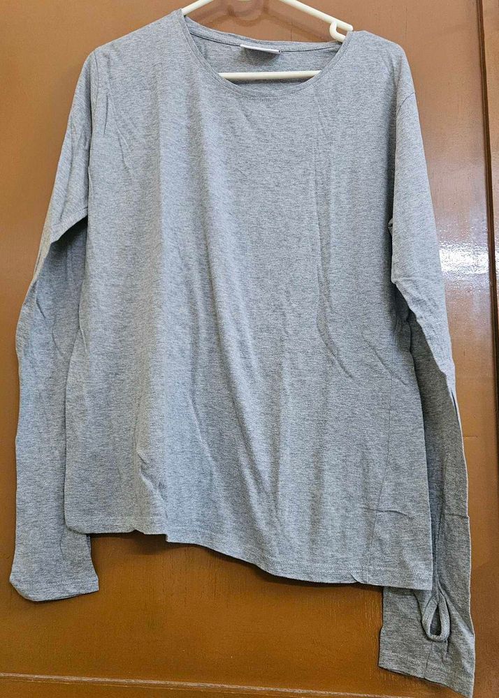 Grey Gym 🏋️‍♀️ Top