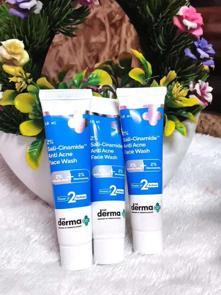 The Derma Co. Anti Acne Face Wash pack of 3