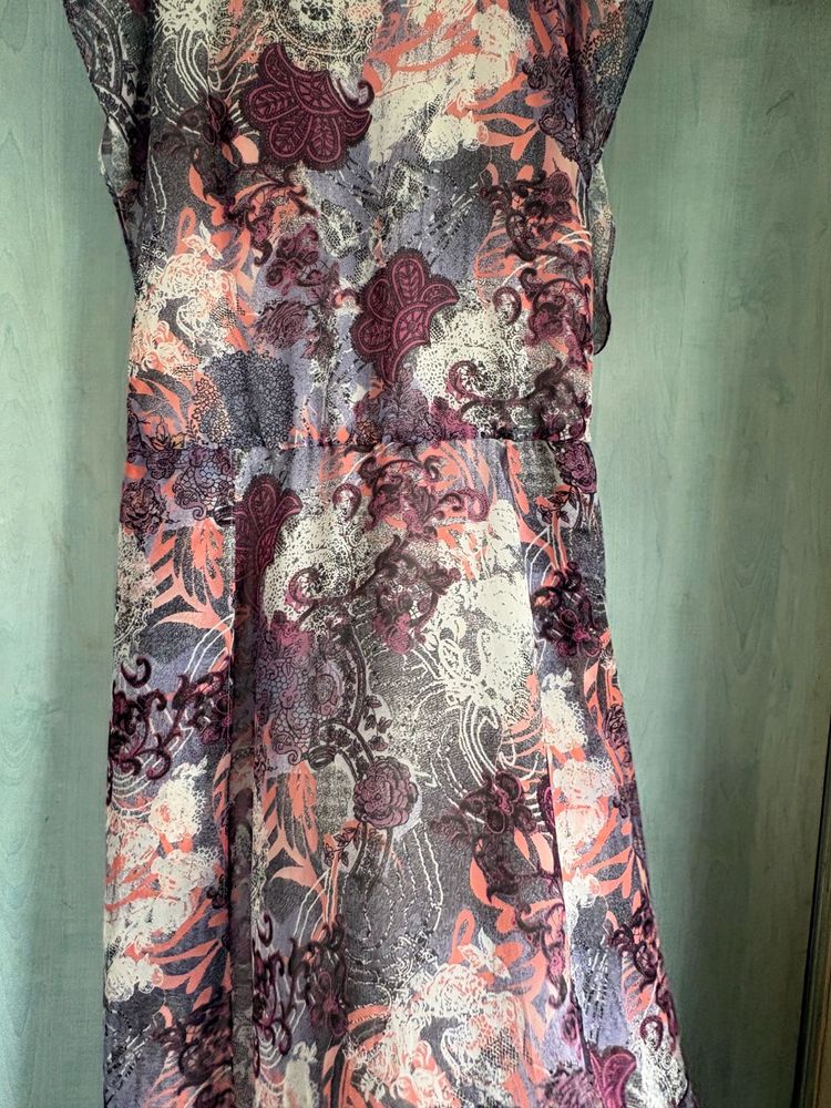 Chic Floral Print Dress