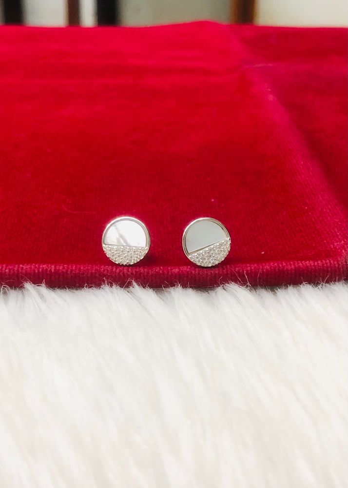 92.5 Sterling Silver Earring Pair