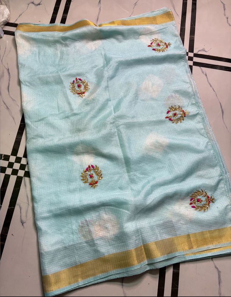 Light Blue Saree