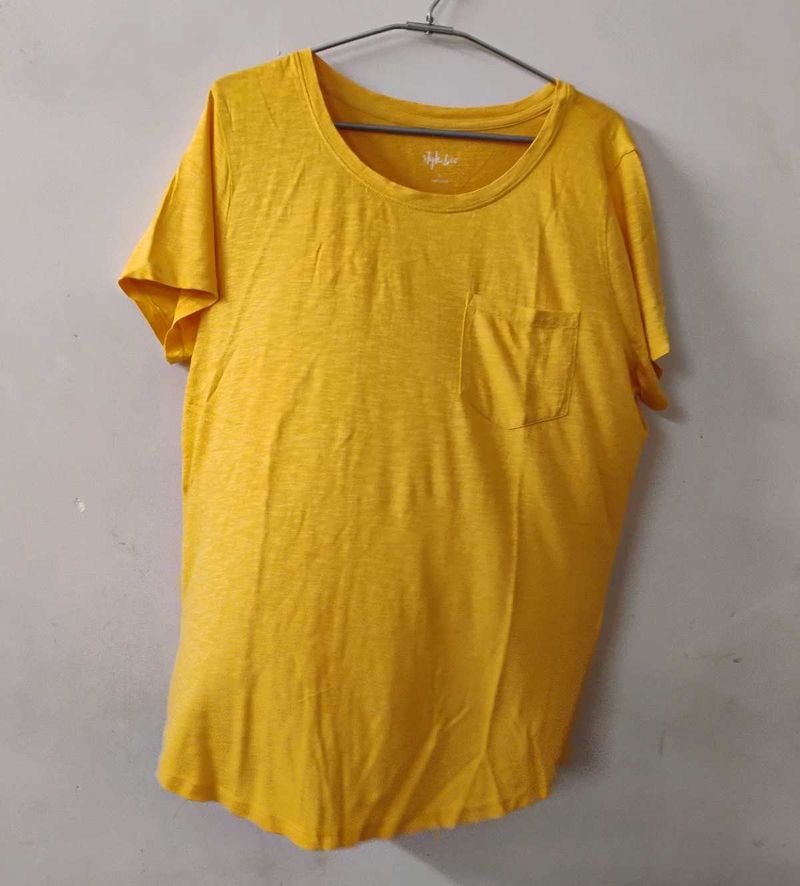 STYLE &amp; CO.'S BRAND NEW YELLOW T-SHIRT