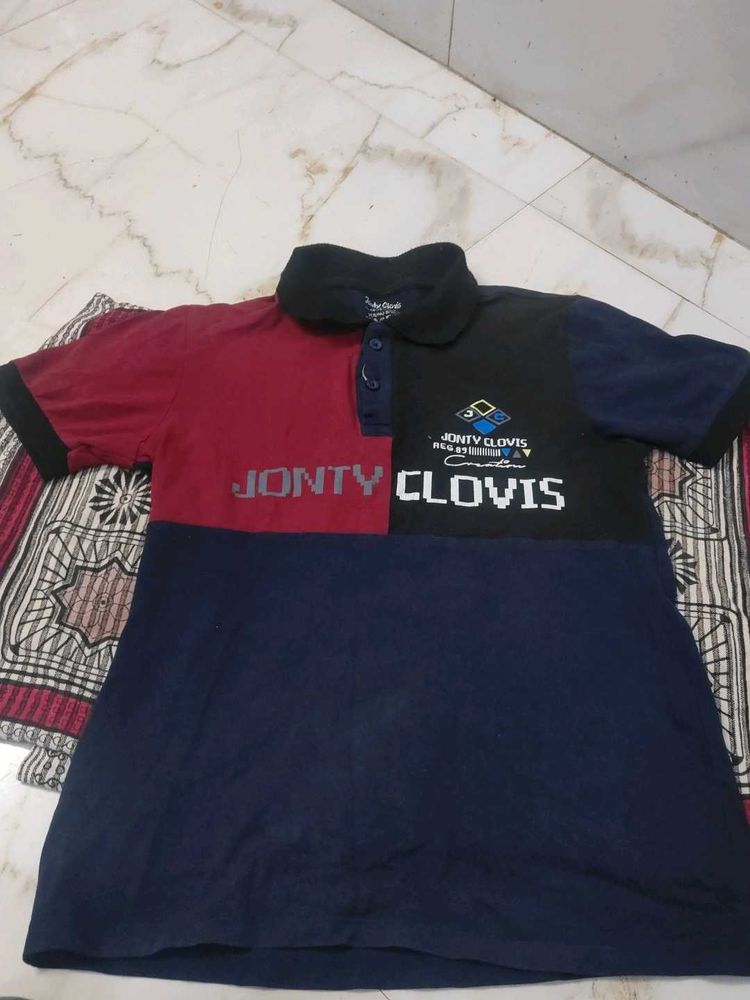 Colorblock Jonty Clovis Polo Shirt