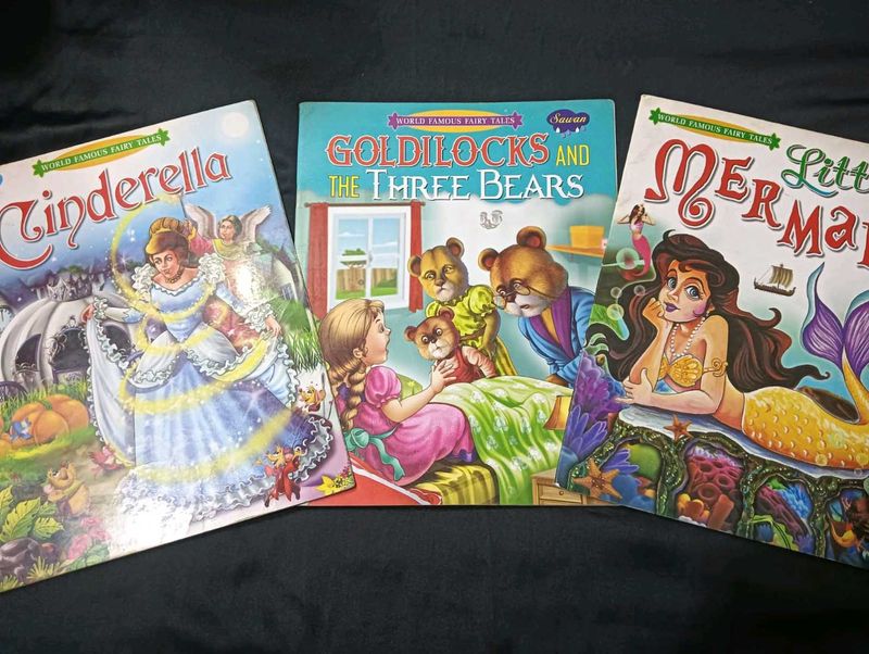 Collection of 3 Fairy Tale Books