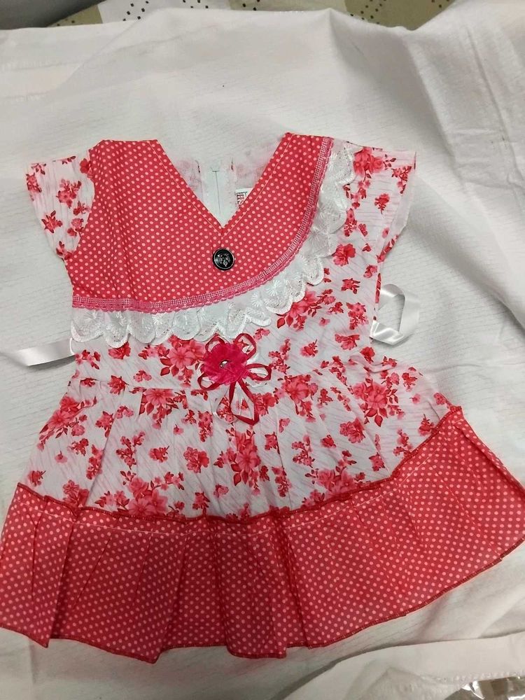Cotton comfortable frock
