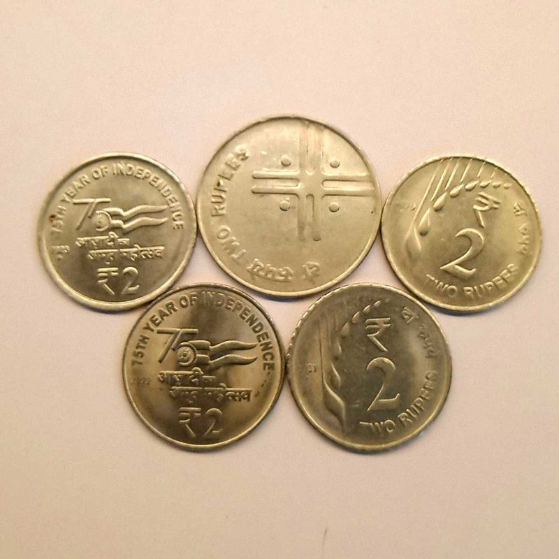₹2 Coins Set For Collection