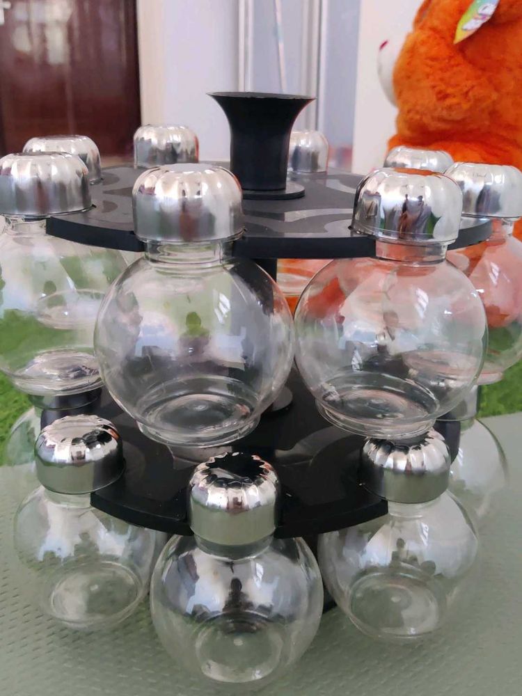 Multipurpose Plastic Revolving Spice Rack