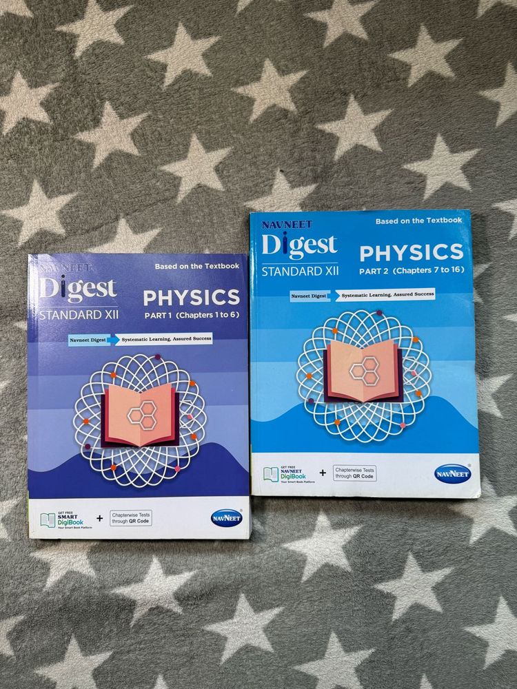 Navneet Physics Digest Std XII (Set of 2 Books)