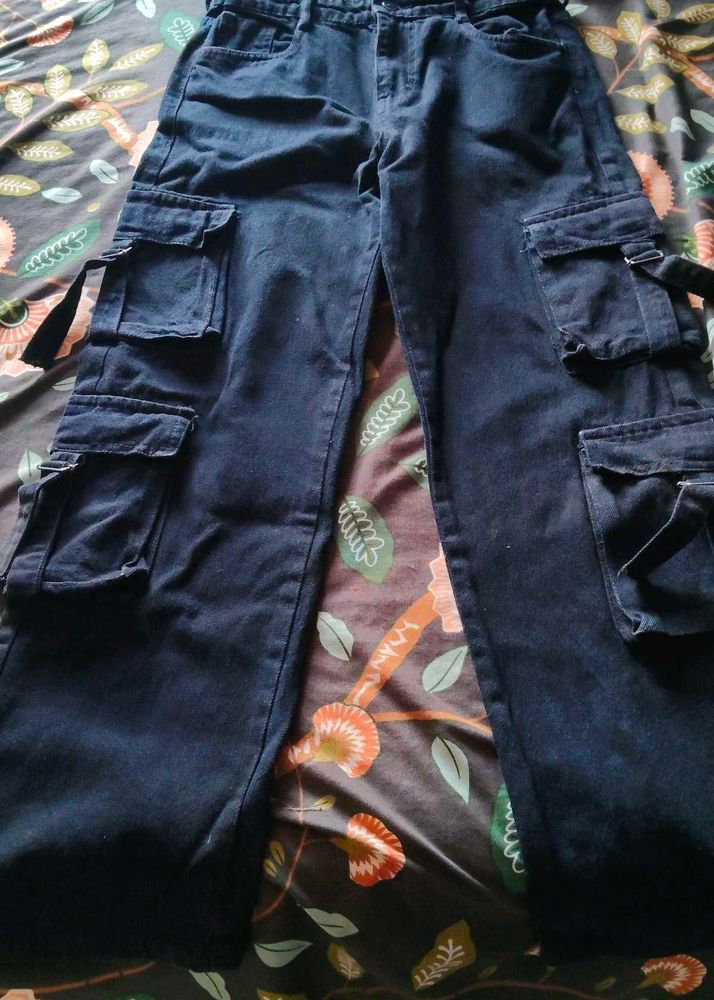 Black Cargo Pants