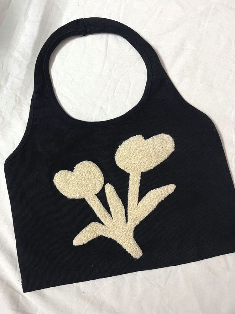 Black halter  top