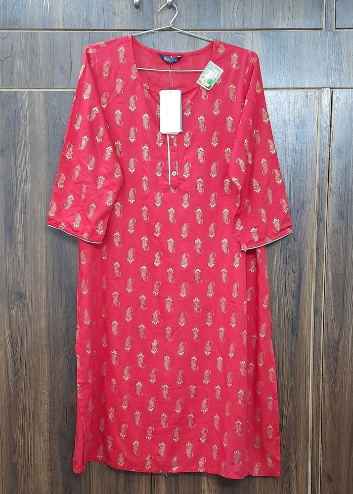 Dhuni Red Kurta