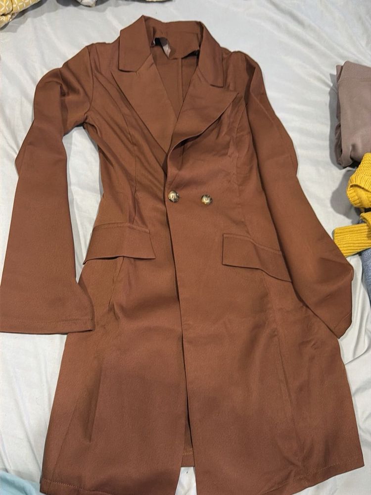 Chic Brown Trench coat