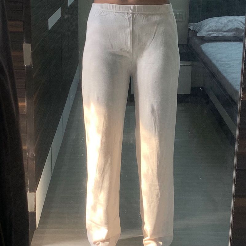 Comfortable Cream Pyjama