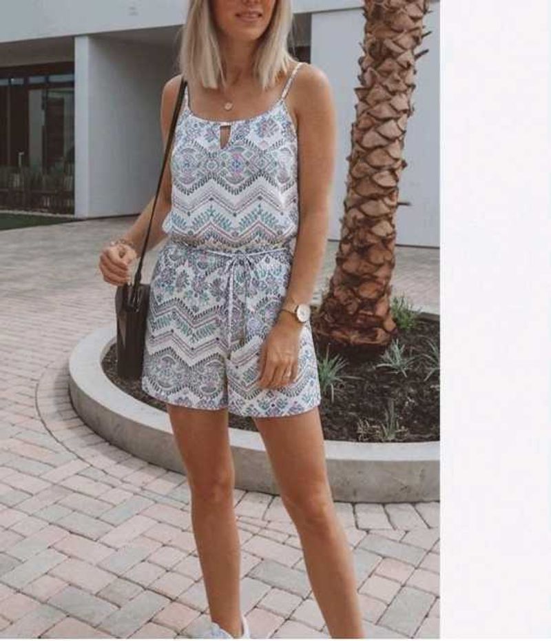 Stylish Printed Romper
