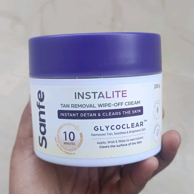 Sanfe Instalite Tan Removal Wipe Off Cream