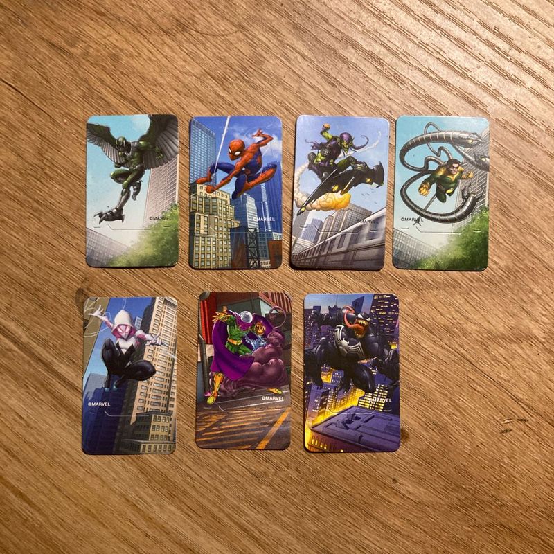 Marvel Spider-Man Character Cards