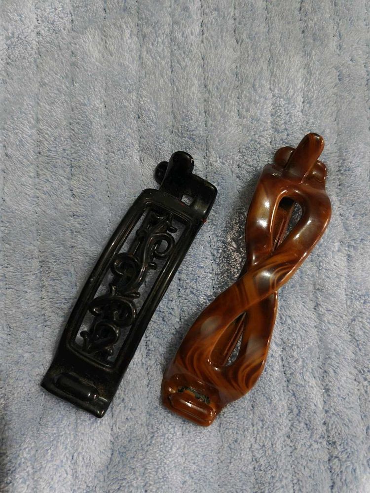 Set of 2 Vintage Hair Clips