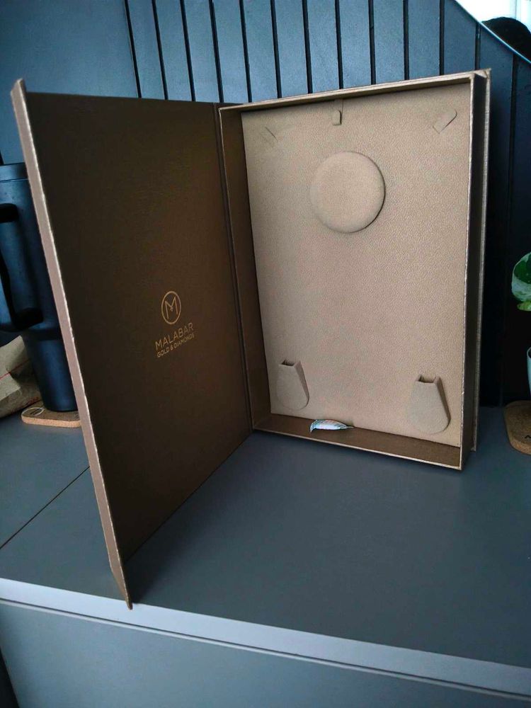 Malabar gold necklace Box big