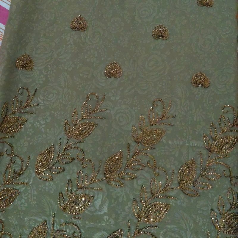Embroidered Saree