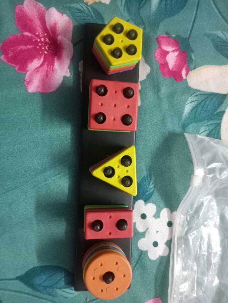 Colorful Shape Sorter Toy &amp; Game