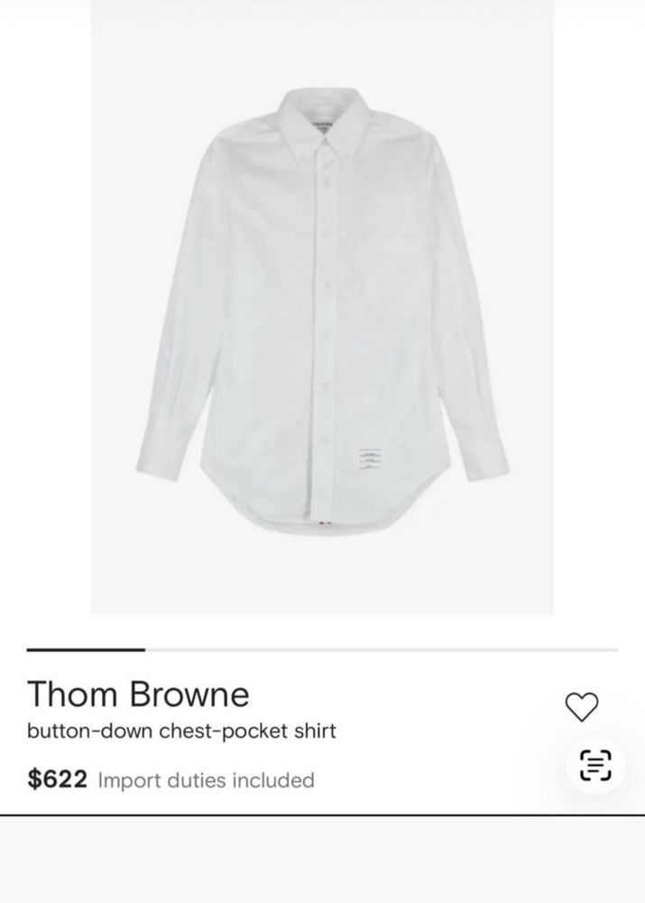 Thom Browne Button-Down Shirt