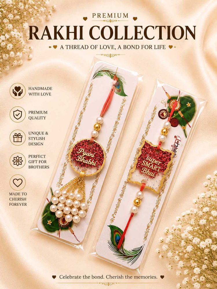 new bhaiya bhabhi Rakhi set