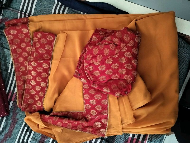 1 day sale Daily wear Saree with Blouse