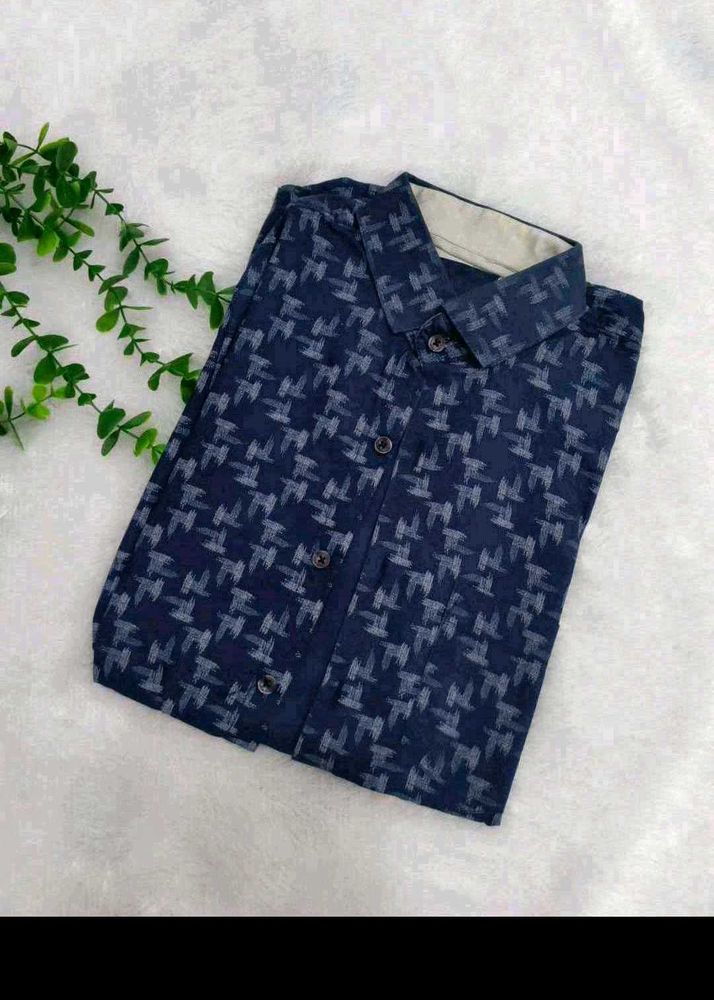 Navy blue Stylish Men's shirt