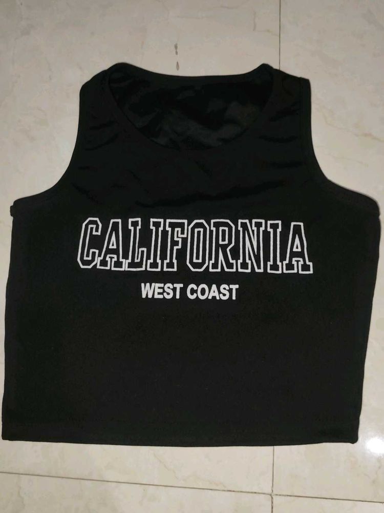 California West Coast Crop Top