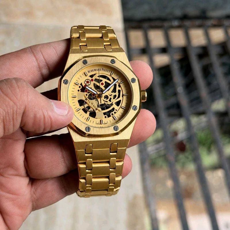 Audemars Piaguet*For Him Open skeleton 💀 Back ope