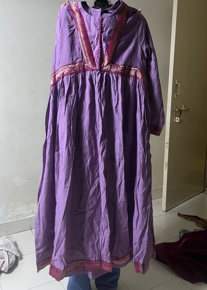 Elegant Purple Kurta